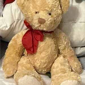 Spencer's Tan Teddy Bear with Red Bow